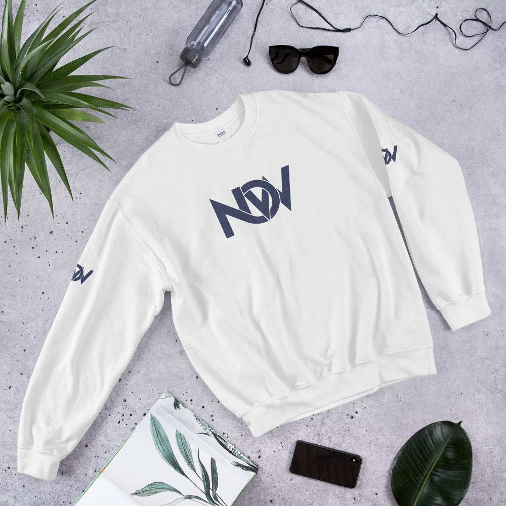 Trendy NOW Denim Print Sweatshirt