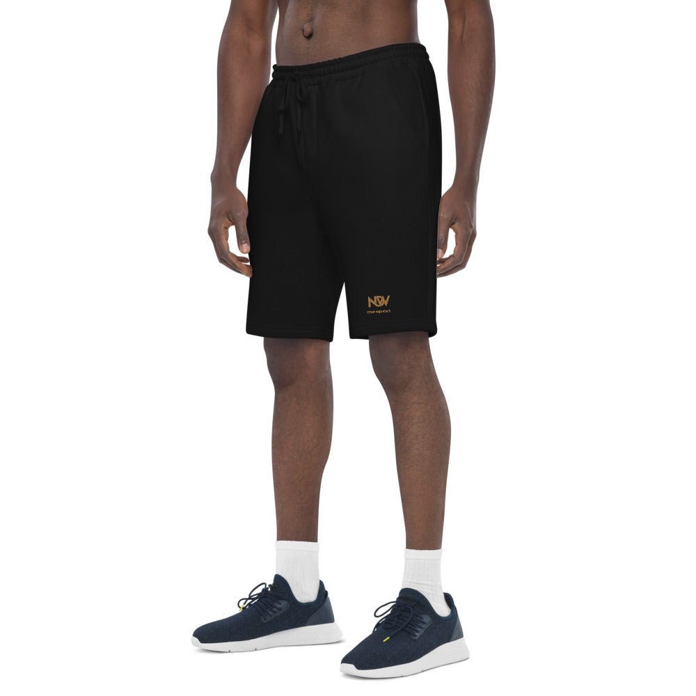 Men's NOW Stop Injustice Fleece Shorts