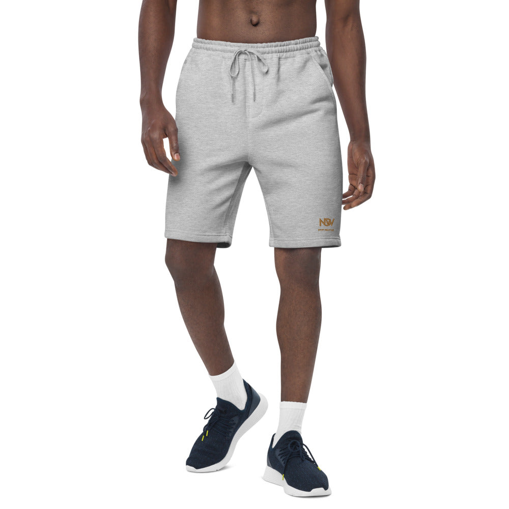 Men's NOW Stop Injustice Fleece Shorts