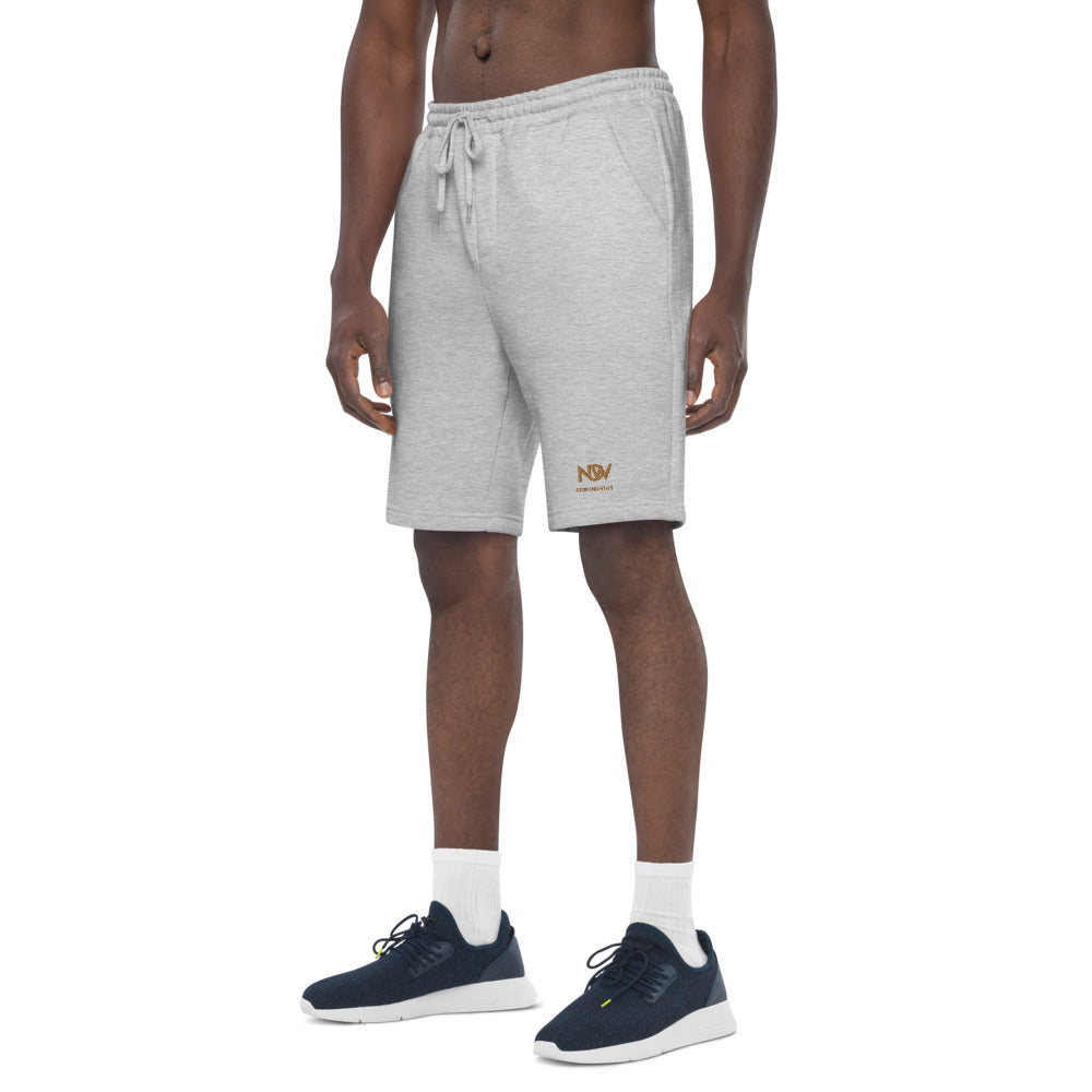 Men's NOW Stop Injustice Fleece Shorts