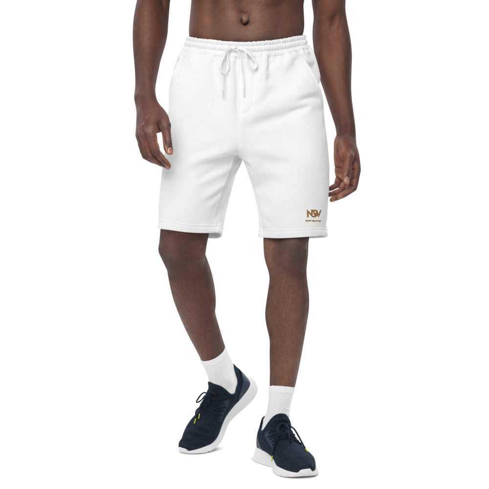 Men's NOW Stop Injustice Fleece Shorts