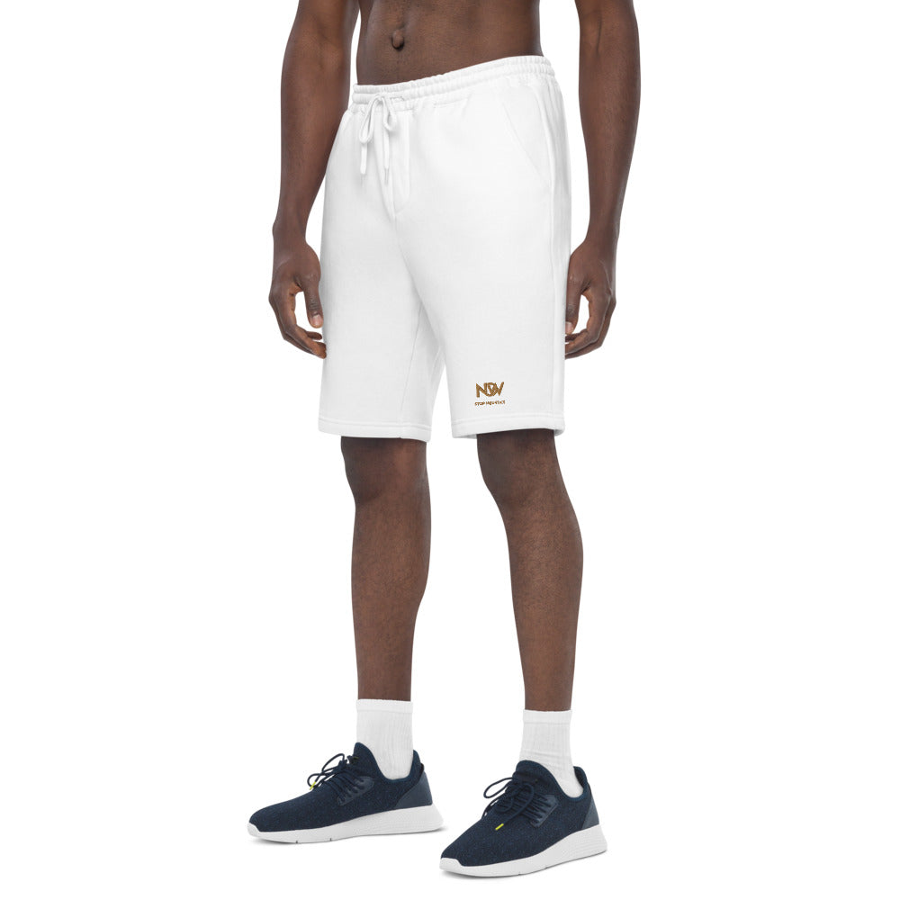 Men's NOW Stop Injustice Fleece Shorts