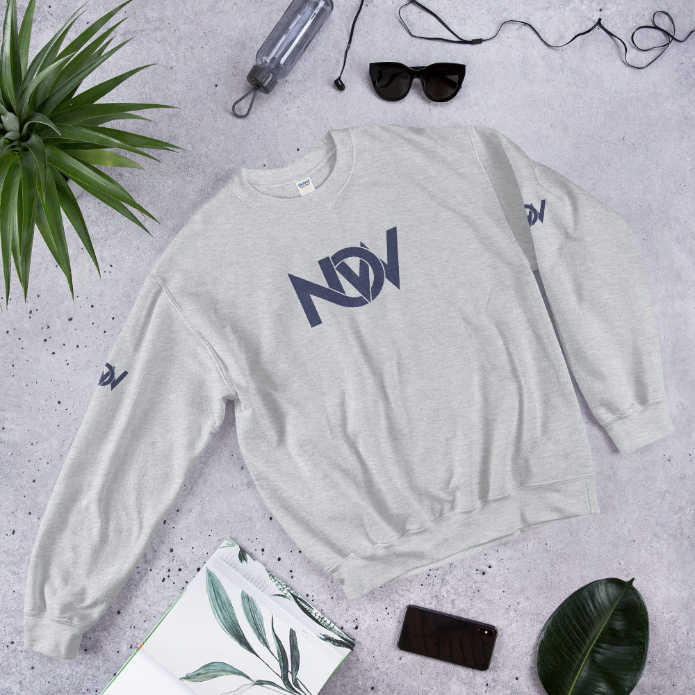 Trendy NOW Denim Print Sweatshirt