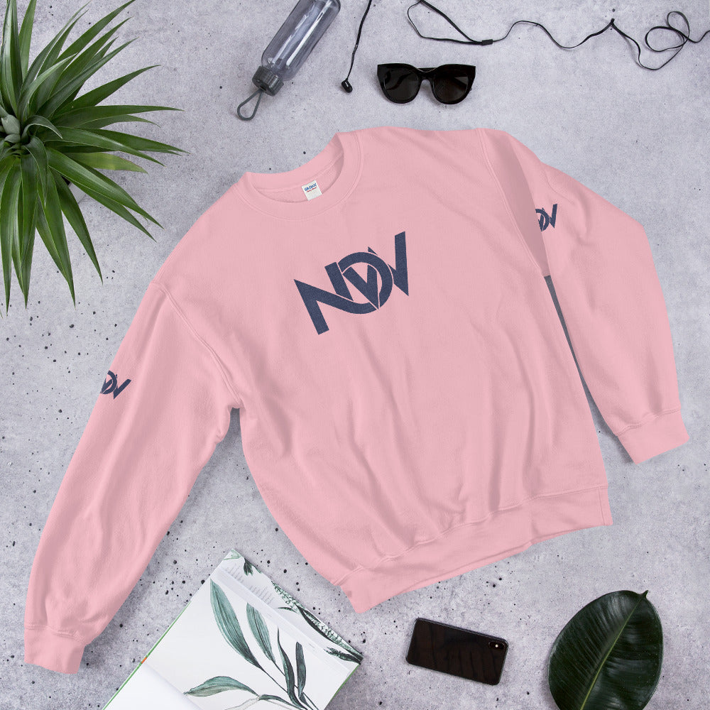 Trendy NOW Denim Print Sweatshirt