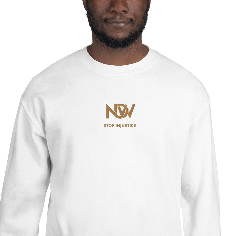 NOW Stop Injustice Sweatshirt